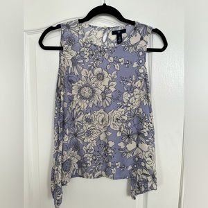 GAP Flowy floral sleeveless top